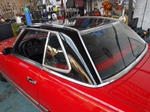 1972 Mercedes 450SL 72 red oldtimer te koop