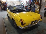 1967 MG B cabrio Yellow oldtimer te koop