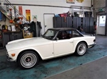 1971 Triumph TR6 white nr 3813 oldtimer te koop