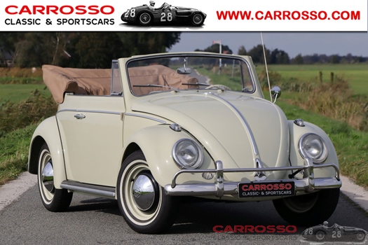 1963 Volkswagen Beetle Cabriolet oldtimer te koop