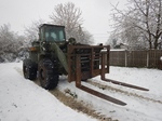 1982 International Hough M10A Rough Terrain Forklift oldtimer tractor te koop