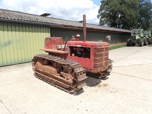 1940 International TD9 Crawler oldtimer tractor te koop