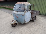 1962 Piaggio APE Model C or AC4T Faro Basso oldtimer motorfiets te koop