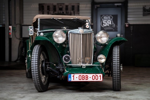 1947 MG TC oldtimer te koop