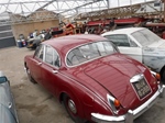 1965 Jaguar MK2 RHD red oldtimer te koop