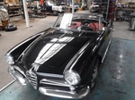 1960 Alfa Romeo 1300 Spider 750 black oldtimer te koop