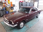 1965 Ford Mustang A code donkerrood oldtimer te koop