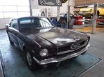 1965 Ford Mustang A code donkerrood oldtimer te koop