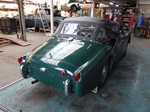 1960 Triumph TR3 small mouth green oldtimer te koop