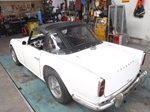 1963 Triumph TR4 white no. 21045 oldtimer te koop