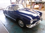 1970 Volkswagen Karmann Ghia blue oldtimer te koop