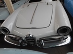 1962 Alfa Romeo Giulietta spider white oldtimer te koop