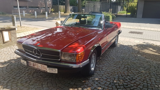 1976 Mercedes 280sl oldtimer te koop