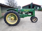 1935 John Deere A Unstyled, round spokes, oldtimer tractor te koop