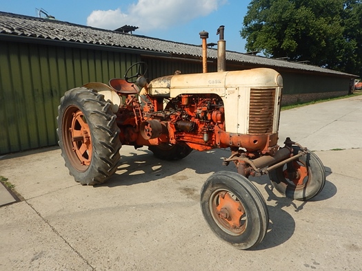 1955 Case 400 Diesel wide front row crop oldtimer tractor te koop