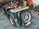 1949 MG TC green nr. 6550 oldtimer te koop