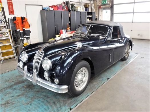 1957 Jaguar XK 140 DHC oldtimer te koop