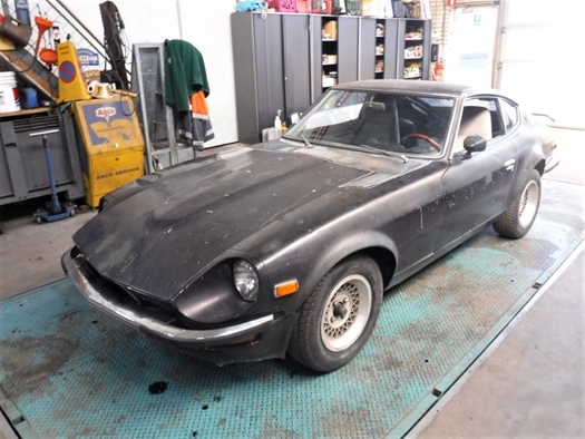 1972 Datsun 240Z 72 black oldtimer te koop