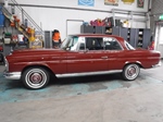 1967 Mercedes 250SE Coupe red oldtimer te koop