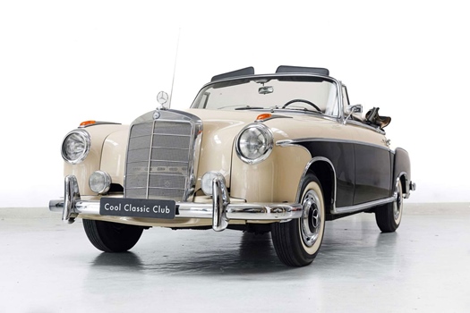 1958 Mercedes 220SE oldtimer te koop