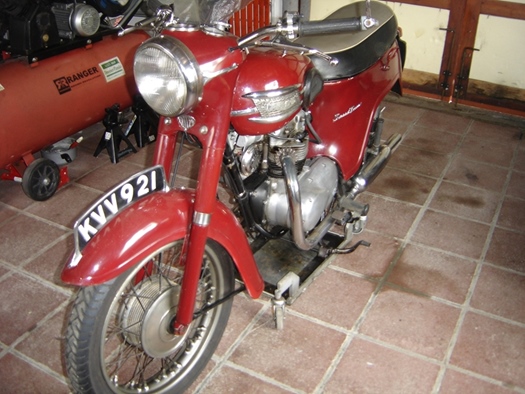 1959 Triumph speed twin bathtub 500 cc. oldtimer te koop