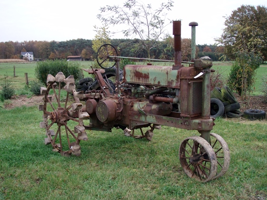 1937 John Deere Unstyled A on steel vooroorlogse oldtimer tractor te koop