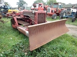 1952 Hanomag K55 with Faun/Frisch dozer blade oldtimer tractor te koop