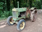 1937 John Deere BR Unstyled, steel rears. oldtimer tractor te koop