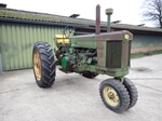 1957 John Deere 720 Diesel Pony start oldtimer tractor te koop