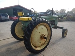 1951 John Deere BWH Electric start, wide front oldtimer tractor te koop