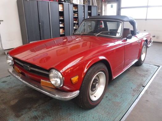 1971 Triumph TR6  nr. 61549 oldtimer te koop