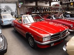 1974 Mercedes 350SL W107 74 red oldtimer te koop