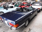 1973 Mercedes 450SL W107 73 blue oldtimer te koop