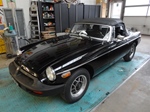 1980 MG B black oldtimer te koop