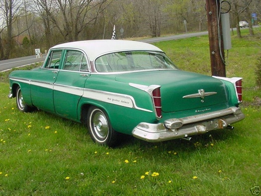 1955 Chrysler New Yorker de Luxe green oldtimer te koop