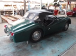 1960 Triumph TR3 small mouth green oldtimer te koop