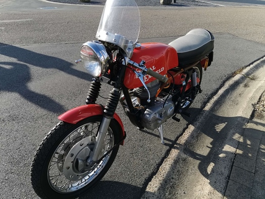 1972 Royal Enfield Continental GT oldtimer motorfiets te koop