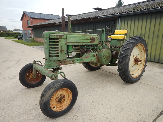 1949 John Deere BWH Electric start, wide front oldtimer tractor te koop