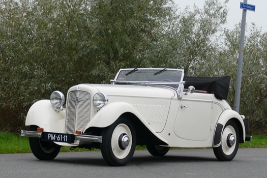 1934 Adler Trumpf oldtimer te koop