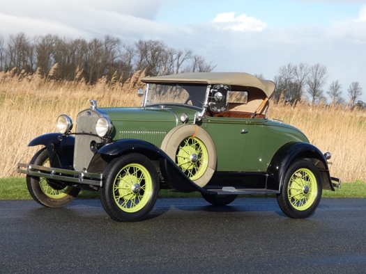 1931 Ford Model A Roadster Deluxe vooroorlogse oldtimer te koop