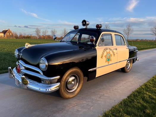 1950 Ford Custom Highway Patrol oldtimer te koop