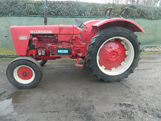 1969 International 624 oldtimer tractor te koop