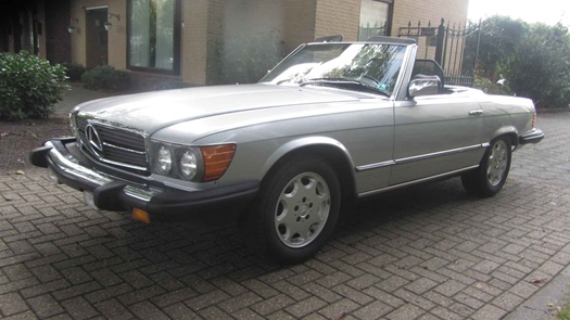 1983 Mercedes 380 sl oldtimer te koop