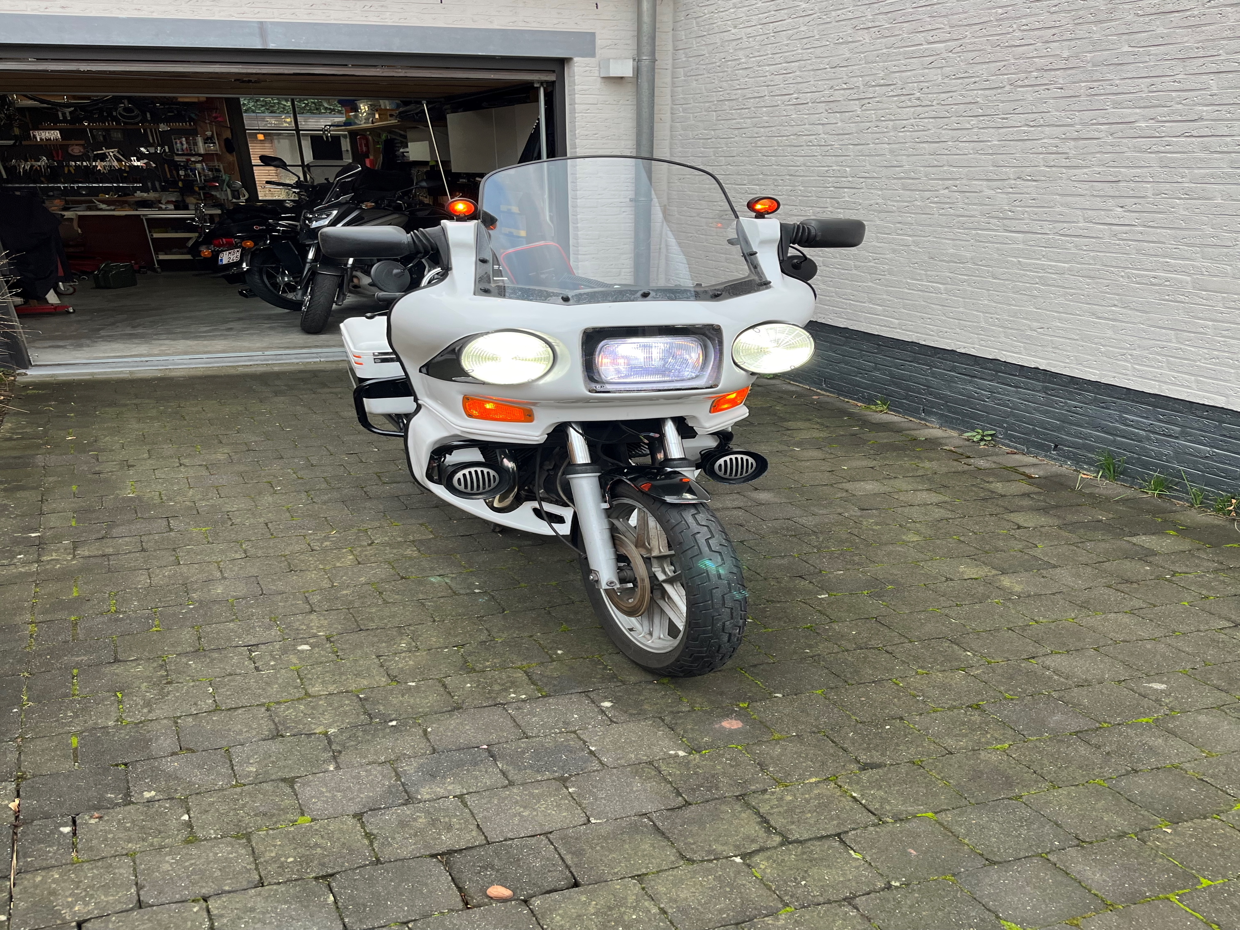 1979 Moto Guzzi V50 Polizia oldtimer motorfiets te koop