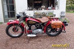 1943 Indian 741 old military oldtimer motorfiets te koop