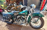 1948 Harley-Davidson WL 750 flathead  oldtimer motorfiets te koop