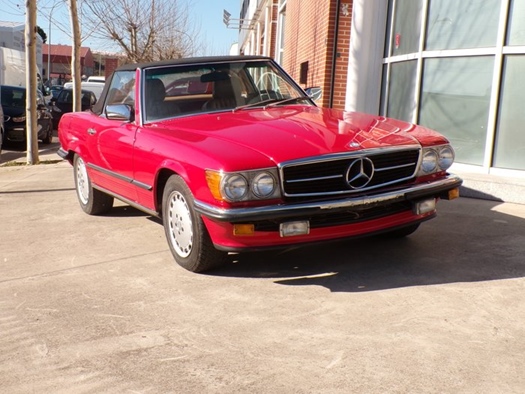 1986 Mercedes 560 SL oldtimer te koop