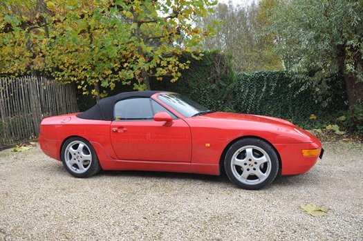 1991 Porsche 968 cabrio oldtimer te koop