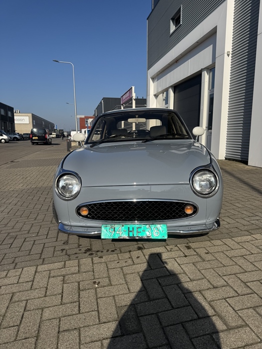 1991 Nissan 601 Figaro lapisgrijs oldtimer te koop