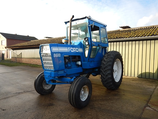 1973 Ford 8600 oldtimer tractor te koop